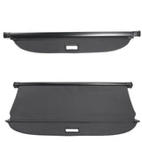 2022-2024 Toyota Corolla Cross Black Rear Cargo Cover PVC Aluminum Rod