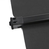 2022-2024 Toyota Corolla Cross Black Rear Cargo Cover PVC Aluminum Rod