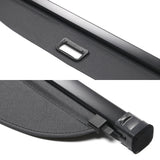 2022-2024 Toyota Corolla Cross Black Rear Cargo Cover PVC Aluminum Rod
