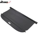2022-2024 Toyota Corolla Cross Black Rear Cargo Cover PVC Aluminum Rod