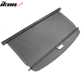 2019-2024 Toyota RAV4 & RAV4 Prime Black Cargo Cover Vinly Aluminum