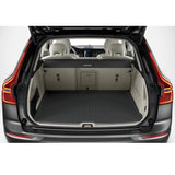Rear Trunk Cargo Cover for Volvo XC60 2018-2026 Black PVC Aluminum Rod