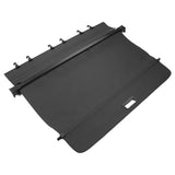 Rear Trunk Cargo Cover for Volvo XC60 2018-2026 Black PVC Aluminum Rod