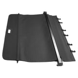 Rear Trunk Cargo Cover for Volvo XC60 2018-2026 Black PVC Aluminum Rod