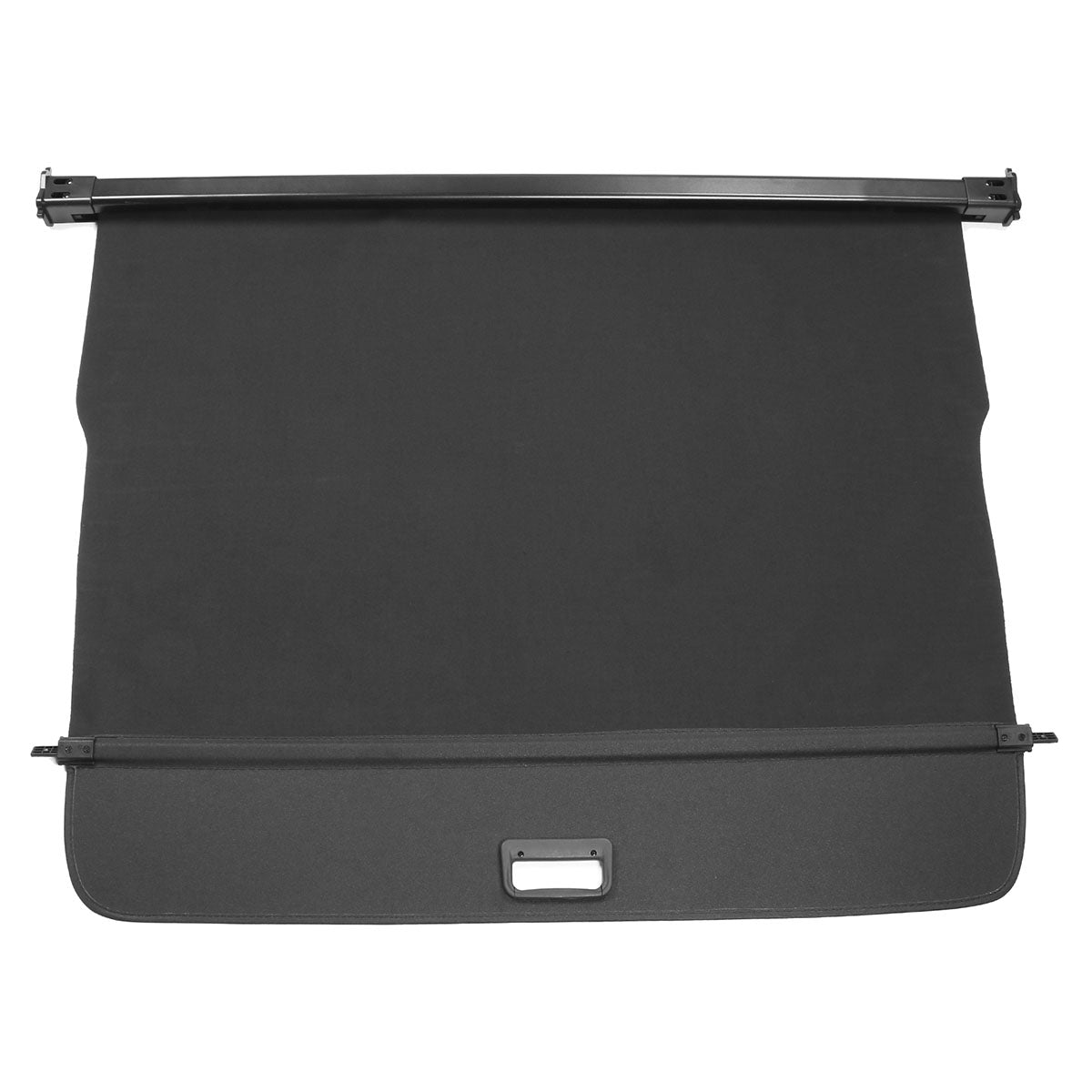 Rear Trunk Cargo Cover for Volvo XC90 2016-2026 Black PVC Aluminum Rod