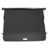 Rear Trunk Cargo Cover for Volvo XC90 2016-2026 Black PVC Aluminum Rod