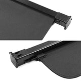 Rear Trunk Cargo Cover for Volvo XC90 2016-2026 Black PVC Aluminum Rod