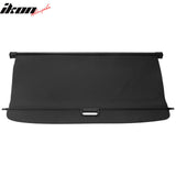 2018-2023 Volkswagen Atlas 4DR Black Rear Cargo Cover PVC Aluminum Rod
