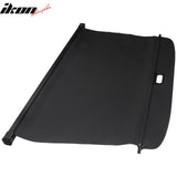 2018-2023 Volkswagen Atlas 4DR Black Rear Cargo Cover PVC Aluminum Rod