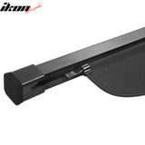 2018-2023 Volkswagen Atlas 4DR Black Rear Cargo Cover PVC Aluminum Rod