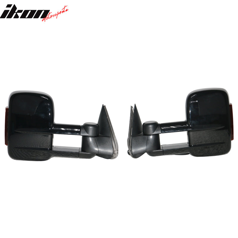 2003-2007Â Silverado Sierra Tow Mirrors Power Heated Signal Light 2PC