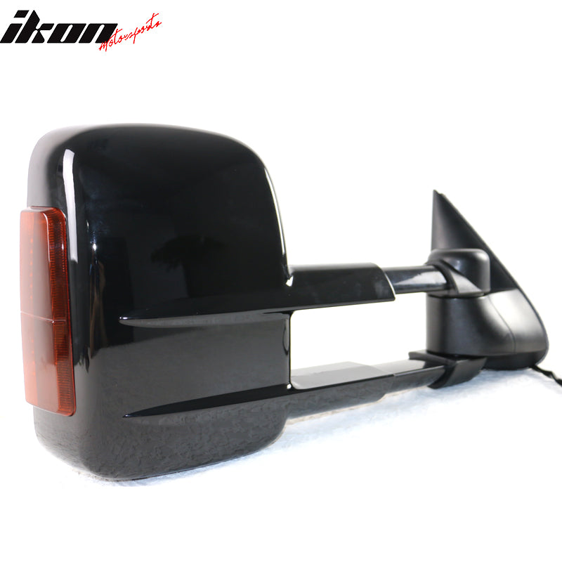 2003-2007Â Silverado Sierra Tow Mirrors Power Heated Signal Light 2PC