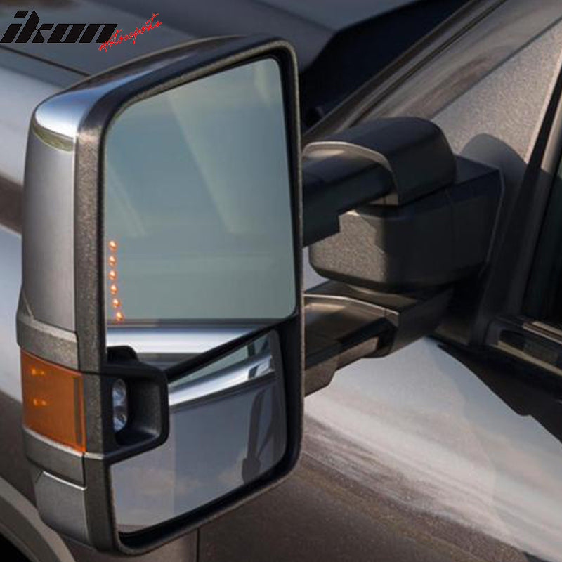 2003-2007Â Silverado Towing Mirror Power Heat Signal Arrow Clear Light