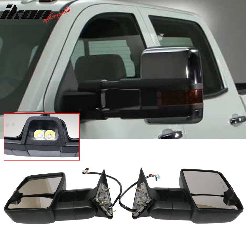 2002-2007Â Silverado Tow Mirrors Power Heated Signal Arrow Light
