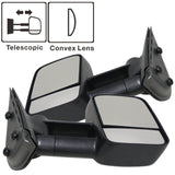 2007-2014 Silverado GMC Sierra Side Towing Mirrors Manual Non-Heated