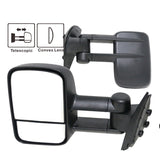 2007-2014 Silverado GMC Sierra Side Towing Mirrors Manual Non-Heated