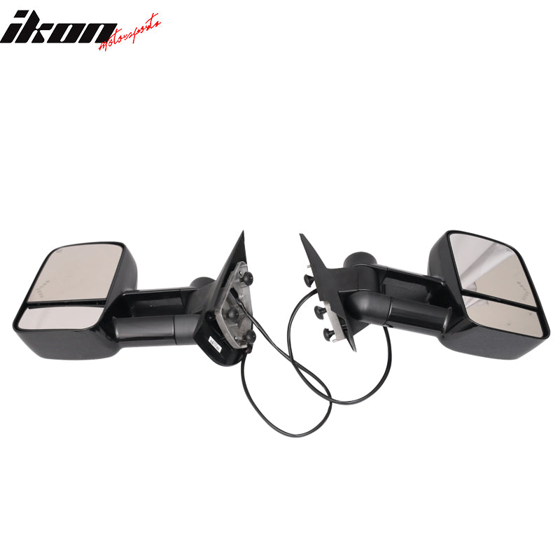 2007-2014 Silverado Sierra Tow Mirrors Power Heated Signal Light 2PC