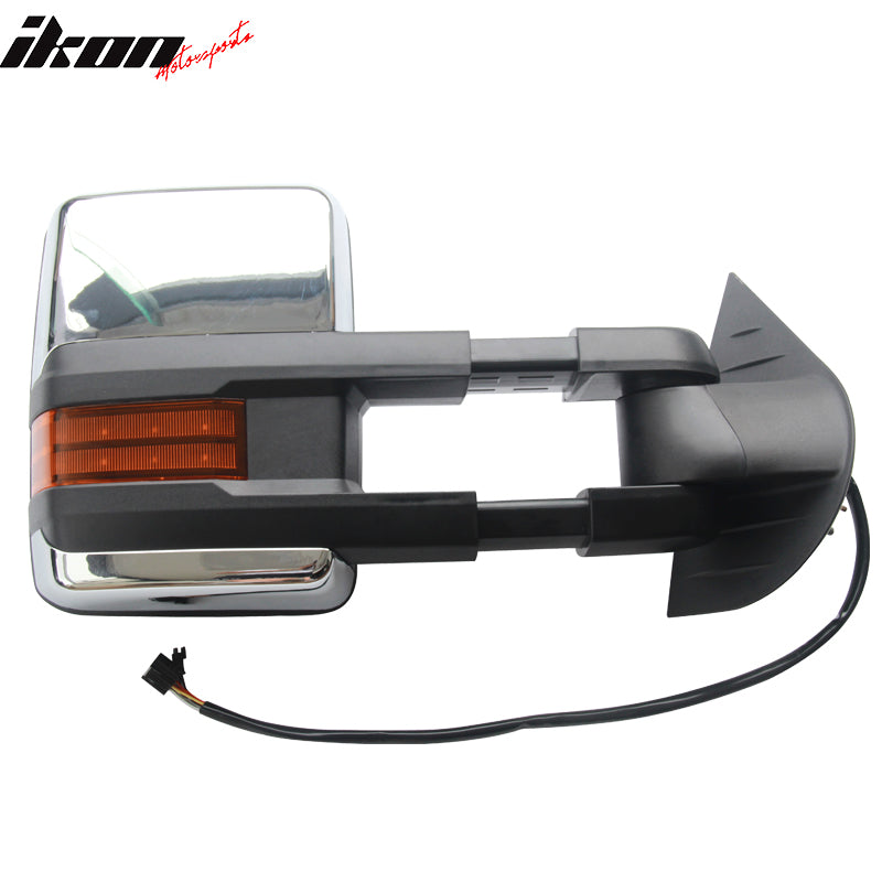 2007-2014Â  Silverado Towing Mirror Power Heat Signal Arrow Clear Light