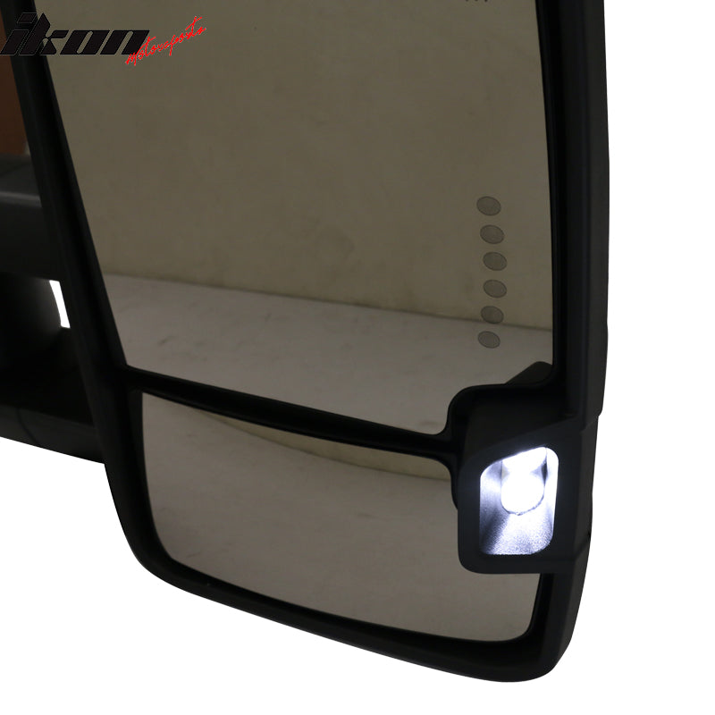 2007-2014Â Silverado Tow Mirrors Power Heated Signal Arrow Light