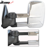 1999-2007Â Silverado Sierra Rear View Towing Mirror Manual Housing