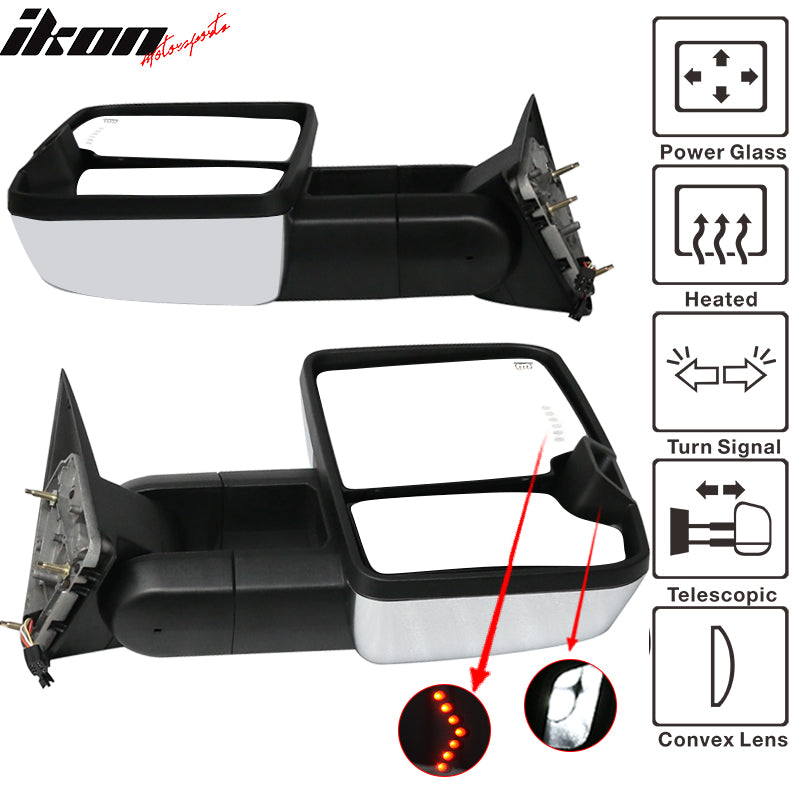 1999-2002Â Silverado Tow Mirrors Power Heated Signal Arrow Lamp