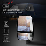 2003-2017Â Chevy Express GMC Savana Side View Tow Mirrors Textured