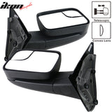 2002-2008Â Ram 1500 2002-2009 2500 3500 Side View Tow Mirrors Manual