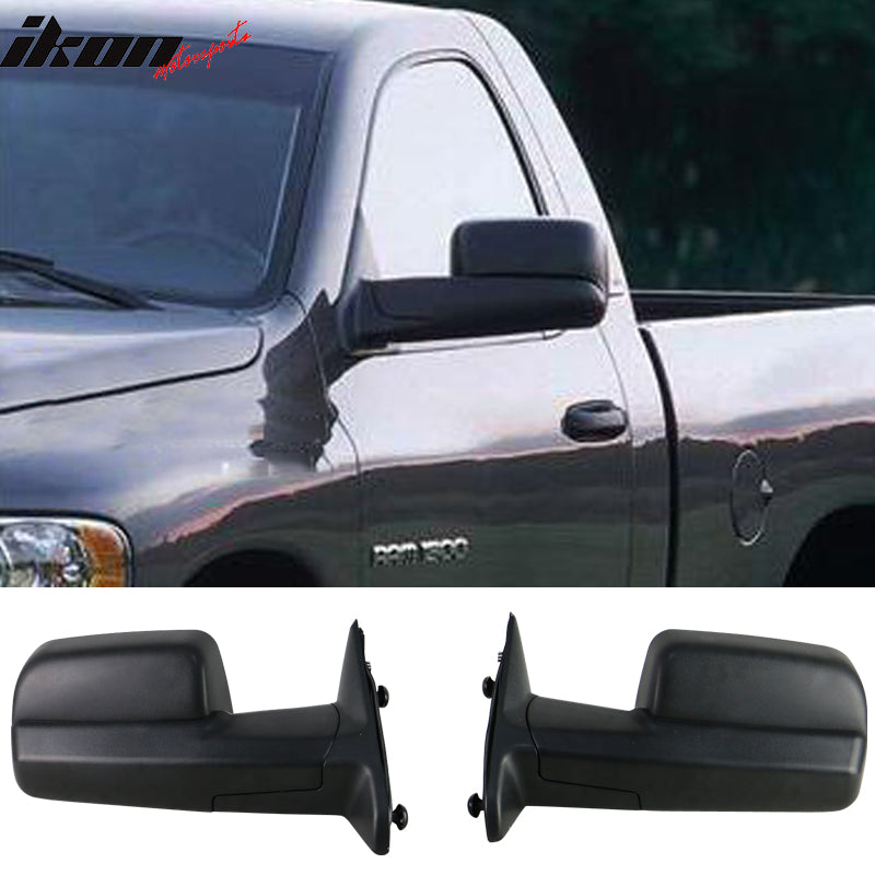 2009-2013Â Dodge Ram 1500 2500 3500 Side Towing Mirrors Turn Signal
