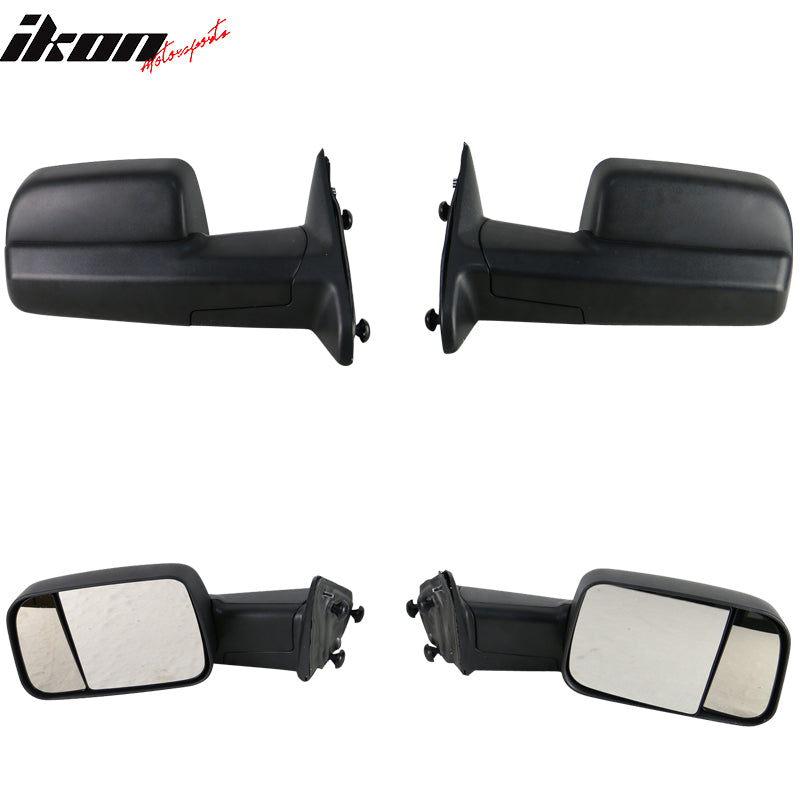 2009-2013Â Dodge Ram 1500 2500 3500 Side Towing Mirrors Turn Signal