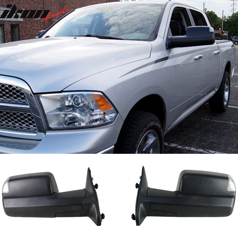 2009-2012Â Ram Telescoping Heatedddle Light Signals Tow Mirror
