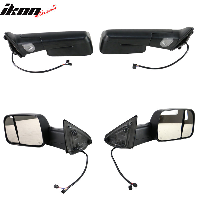 2009-2012Â Ram Telescoping Heatedddle Light Signals Tow Mirror