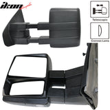 2004-2014Â F150 Side View Towing Mirrors Manual Non Heated Unpainted