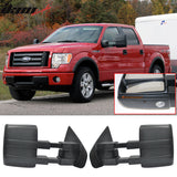 2007-2014Â F150 Tow Mirrors Power Heated Turn Signal Puddle Light 2PC