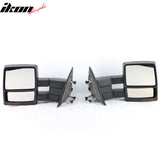 2007-2014Â F150 Tow Mirrors Power Heated Turn Signal Puddle Light 2PC