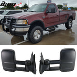 1997-2004 Ford F150 F250 Side Towing Tow Mirrors Manual Non-Heated