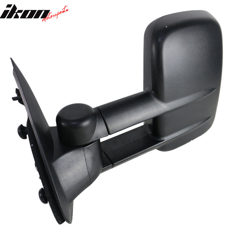 1997-2004 Ford F150 F250 Side Towing Tow Mirrors Manual Non-Heated