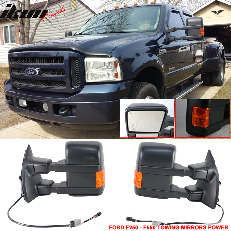 2003-2007Â F250 Side View Mirror Heated Turn Signal Light Arrow Lamp