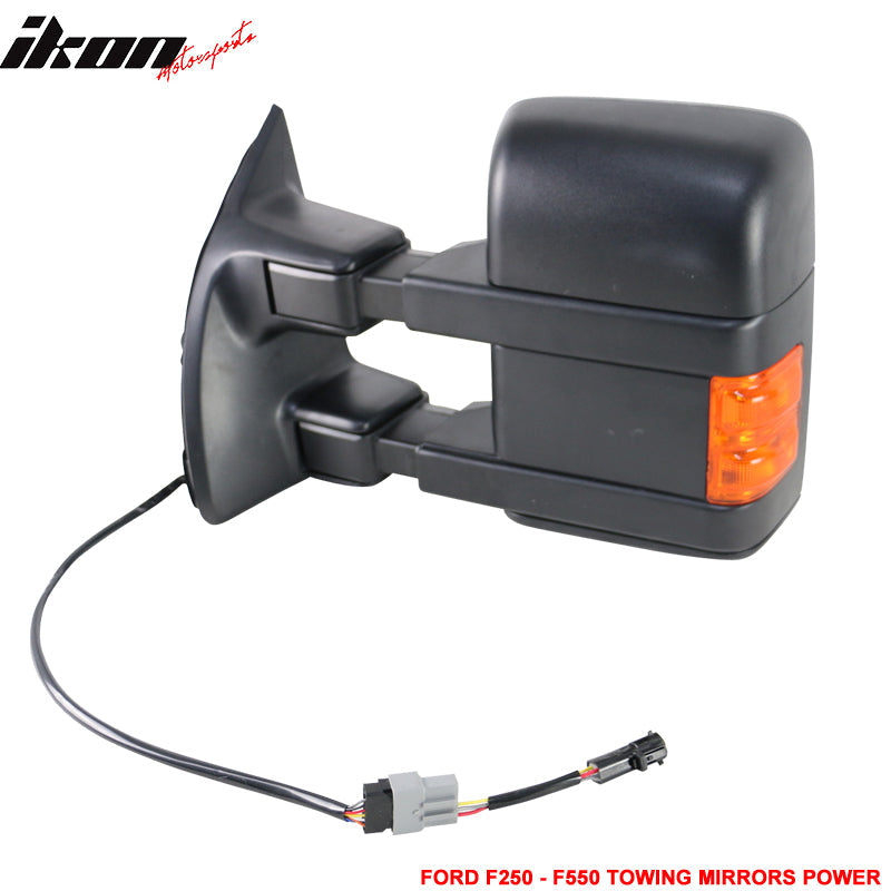 2003-2007Â F250 Side View Mirror Heated Turn Signal Light Arrow Lamp