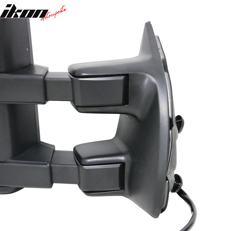 2008-2015Â F250 Towing Tow Mirrors Power Heated Signal Arrow Light