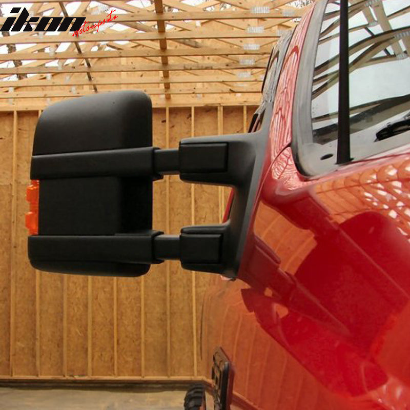 1999-2015Â Ford F250 F350 F450 F550 Super Duty Rear View Towing Mirrors