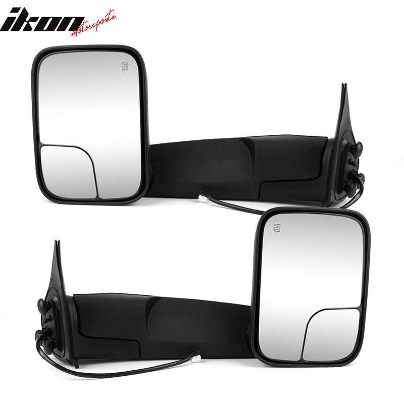 2005-2015Â Toyota Tacoma Side View Towing Mirrors Power Heated 2PC