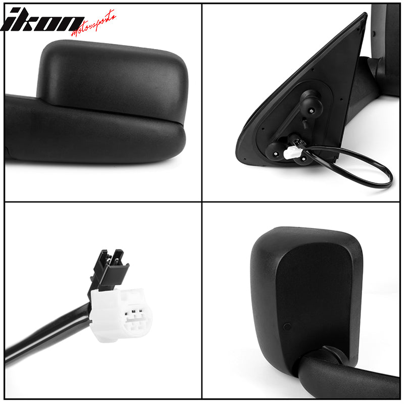 2005-2015Â Toyota Tacoma Side View Towing Mirrors Power Heated 2PC