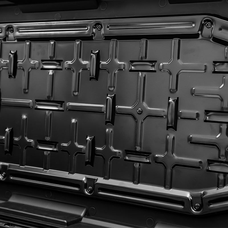 45X22X10" Universal Pickup Truck Tool Box Storage Case Black PP - 120L