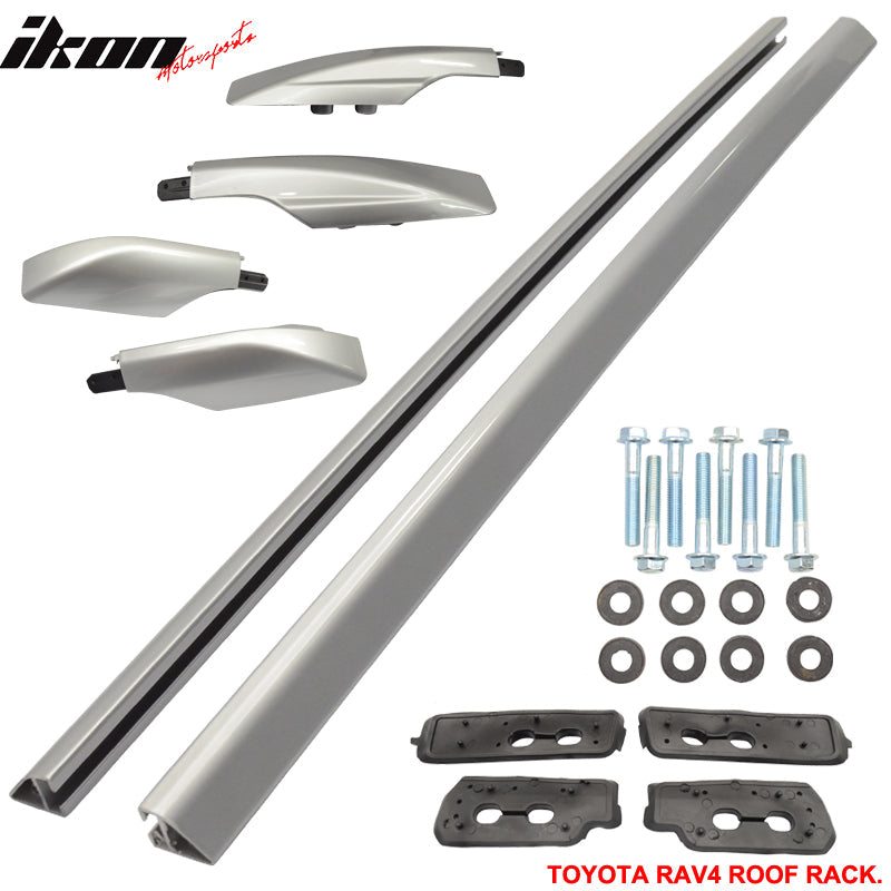 2006-2012 Toyota RAV-4 OE Style Silver Roof Rack Cross Bar Aluminum