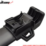 2009-2020 Dodge Journey OE Black Cross Bar Roof Rack Aluminum ABS