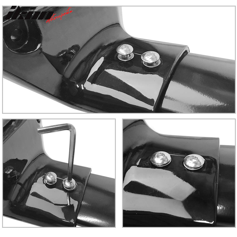 2012-2016 Honda CRV Black Roof Rack Cross Bar Side Rail Set 4PCS ABS
