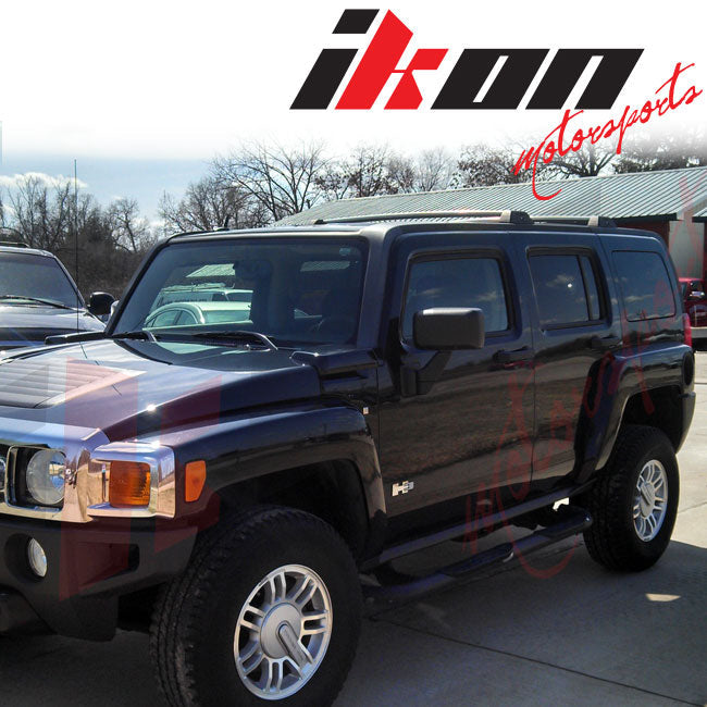 Roof Rack Cross Bar for Hummer H3 H3T 2006-2010 OE Black Polished Aluminum