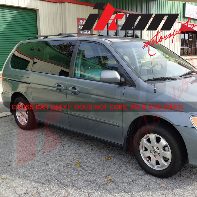 1999-2004 Honda Odyssey OE Style Black Roof Rack Cross Bar Aluminum