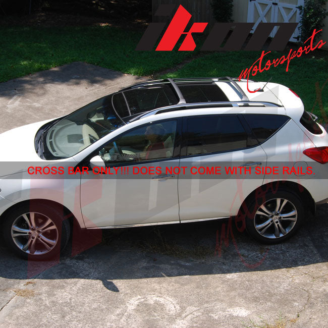 2009-2014 Nissan Murano OE Style Black Roof Rack Cross Bar Aluminum