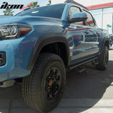 2005-2022 Toyota Tacoma Double Cab OE Style Black Running Boards Steel